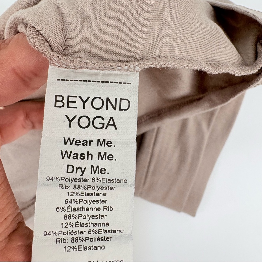 Beyond Yoga Light Brown Featherweight Daydreamer Pullover Top - Picture 7 of 13
